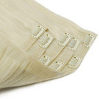 16" Platinum Blonde Invisible Clip - ins (140g) - Private Label