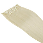 16" Platinum Blonde Invisible Clip - ins (140g) - Private Label
