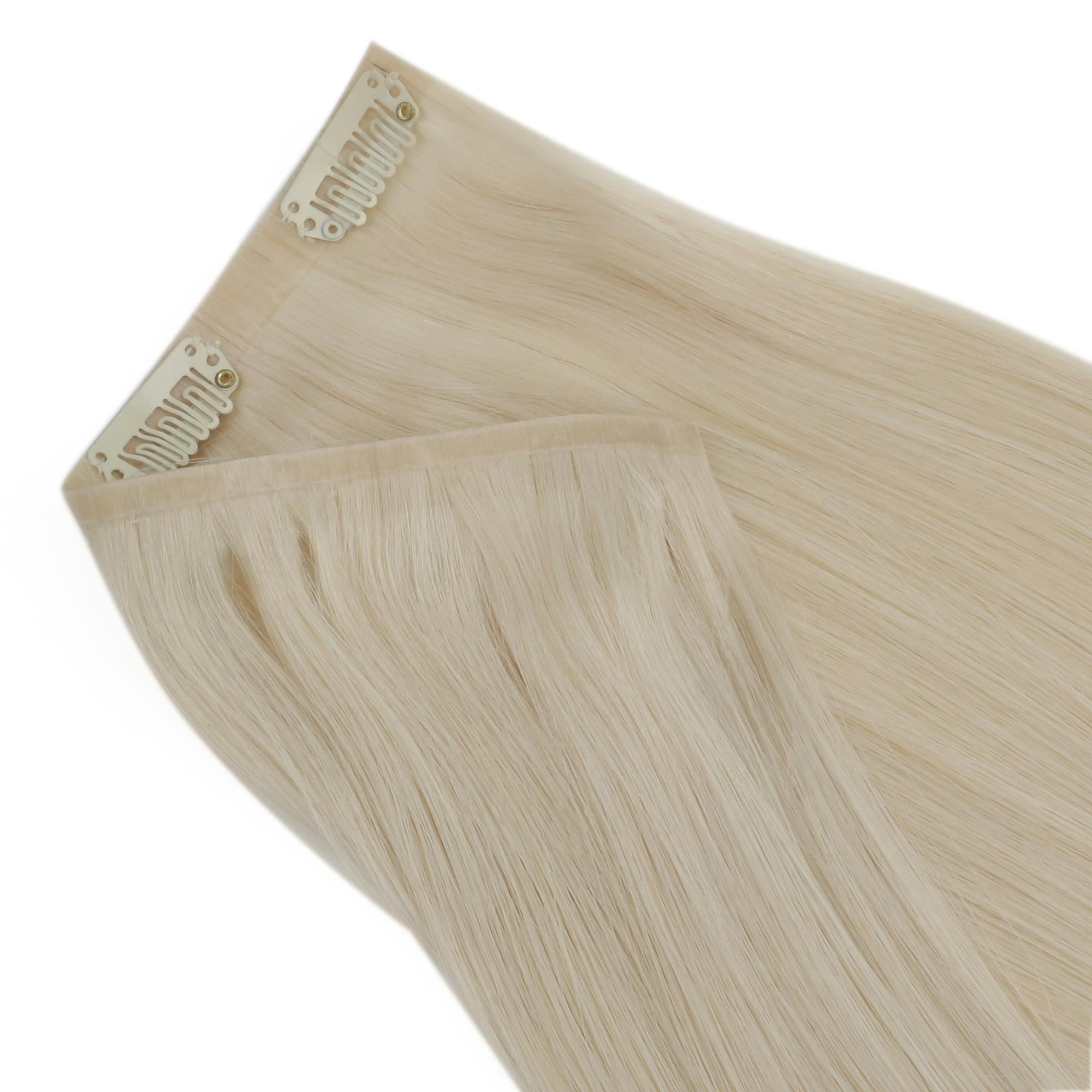 16" Platinum Blonde Seamless Clip - ins (140g) - Private Label