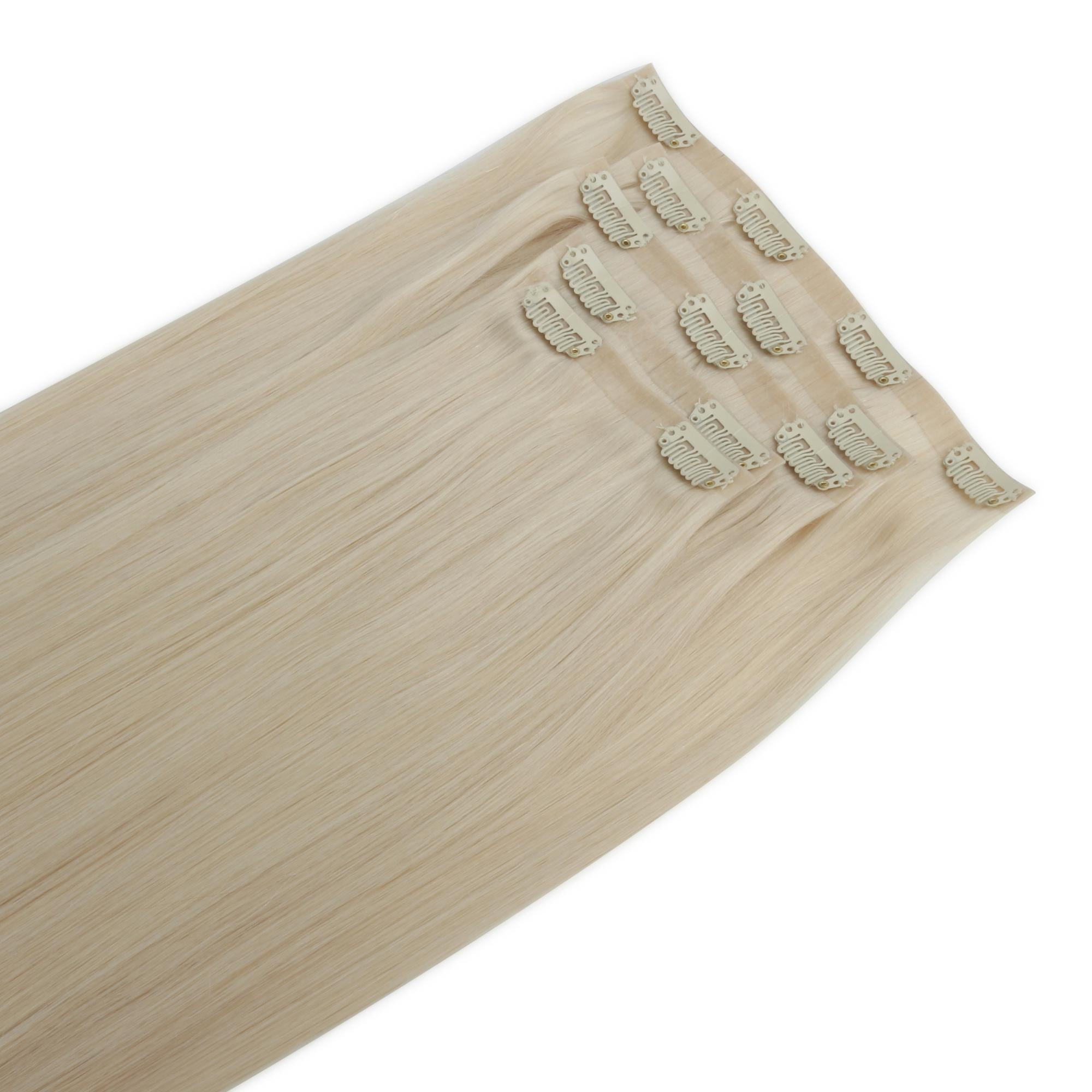 16" Platinum Blonde Seamless Clip - ins (140g) - Private Label