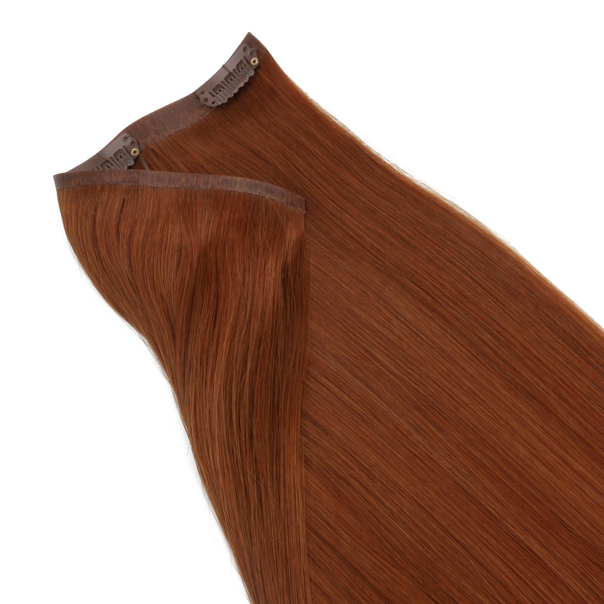 16" Rich Copper Auburn Seamless Clip - ins (140g) - Private Label