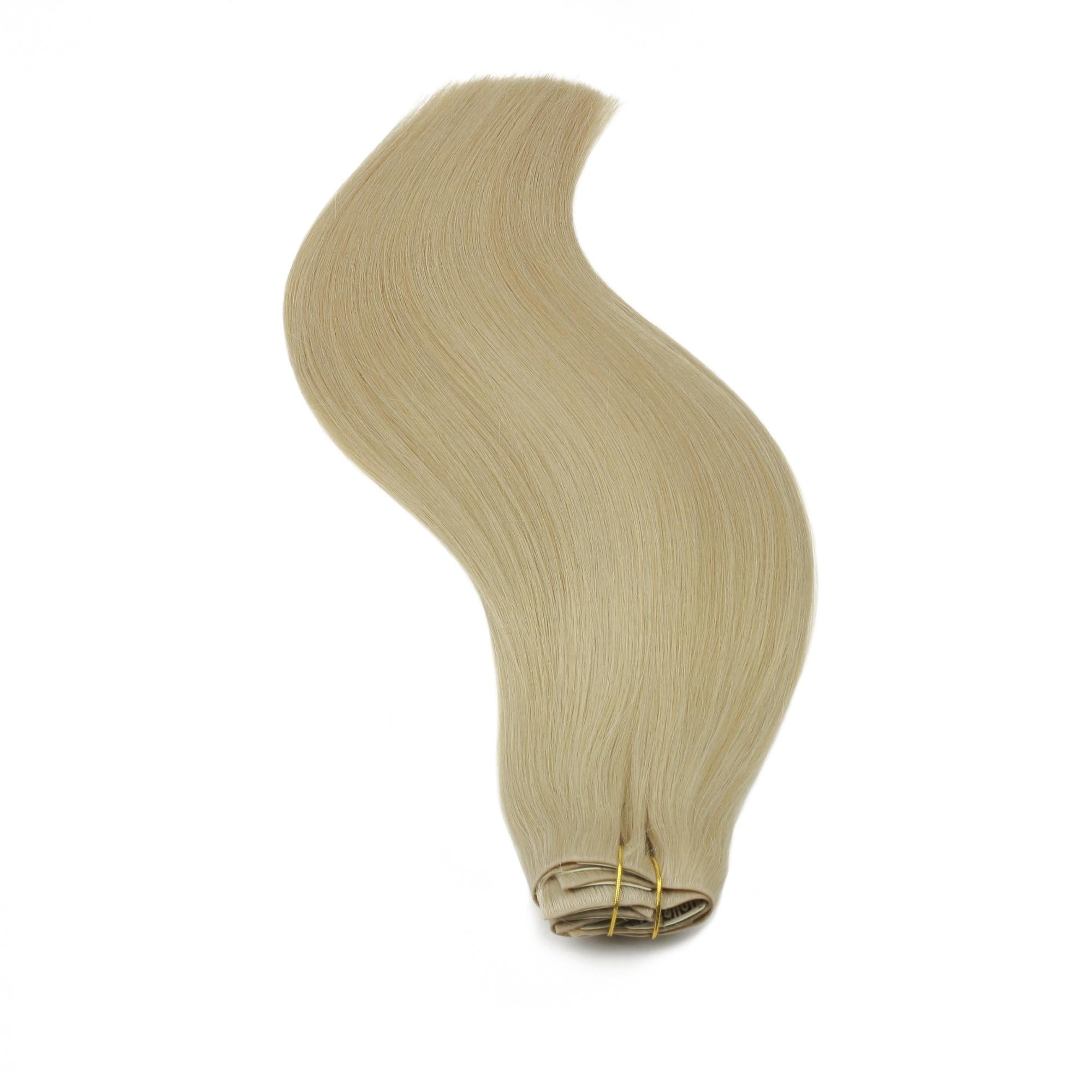 16" Warm Honey Blonde Invisible Clip - ins (140g) - Private Label
