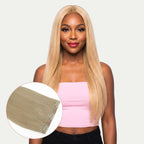 16" Warm Honey Blonde Seamless Clip - ins (140g) - Private Label