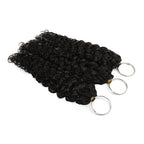 16" Water Wave Feather Crochet Human Hair - Private Label