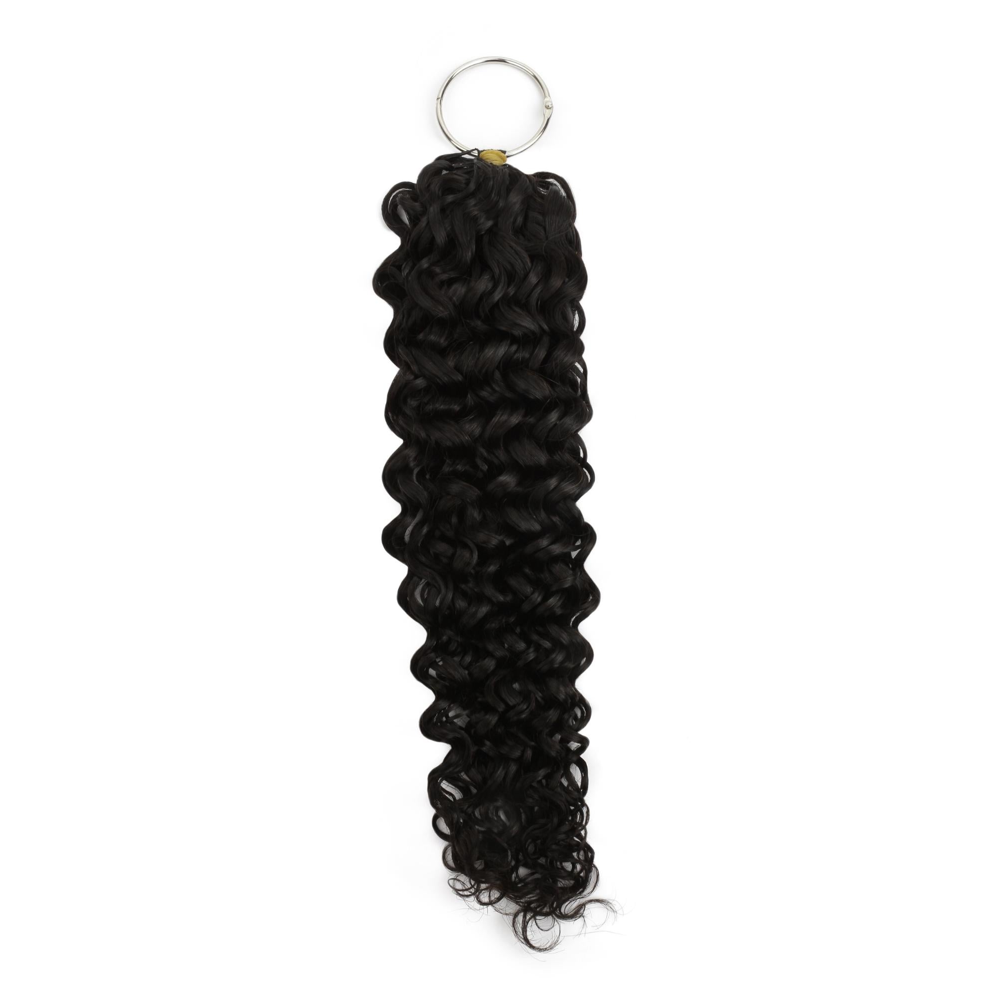 Water Wave Feather Crochet Human Hair 16 Inch | Private Label