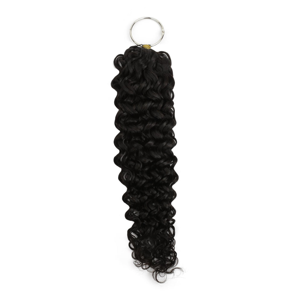 16" Water Wave Feather Crochet Human Hair - Private Label