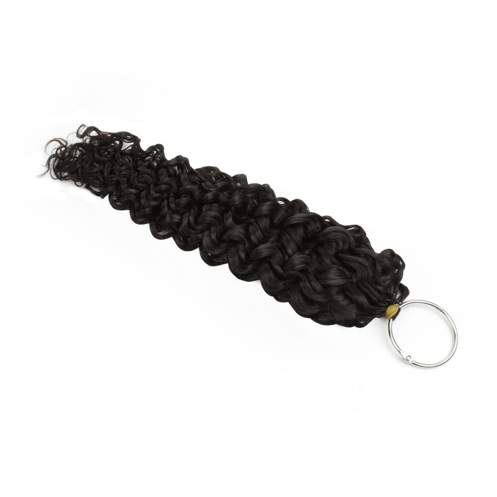 16" Water Wave Feather Crochet Human Hair - Private Label