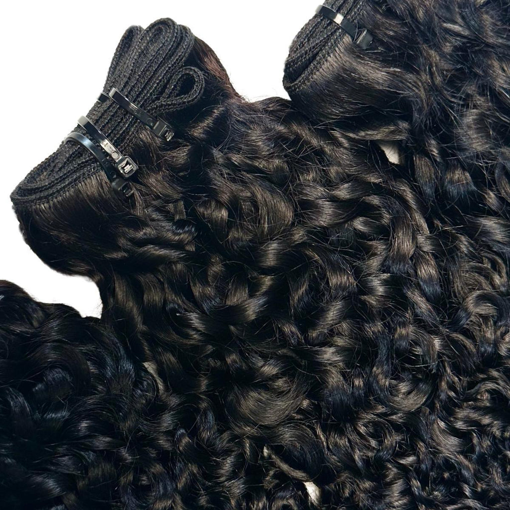 Warehouse Curly 100% Human Hair Bundle Deal - Private Label