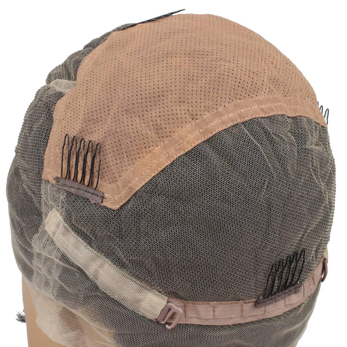 Natural Black Transparent Full Lace 100% Human Hair Afro Wig - Private Label