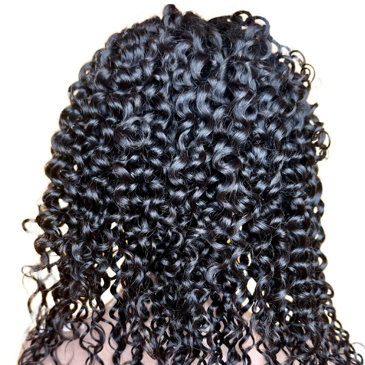 Water Wave 4x4 Transparent Closure Human Hair Wig SALE