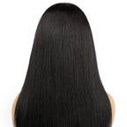 Jet Black Straight 13x4 HD Lace Front Wig - Private Label