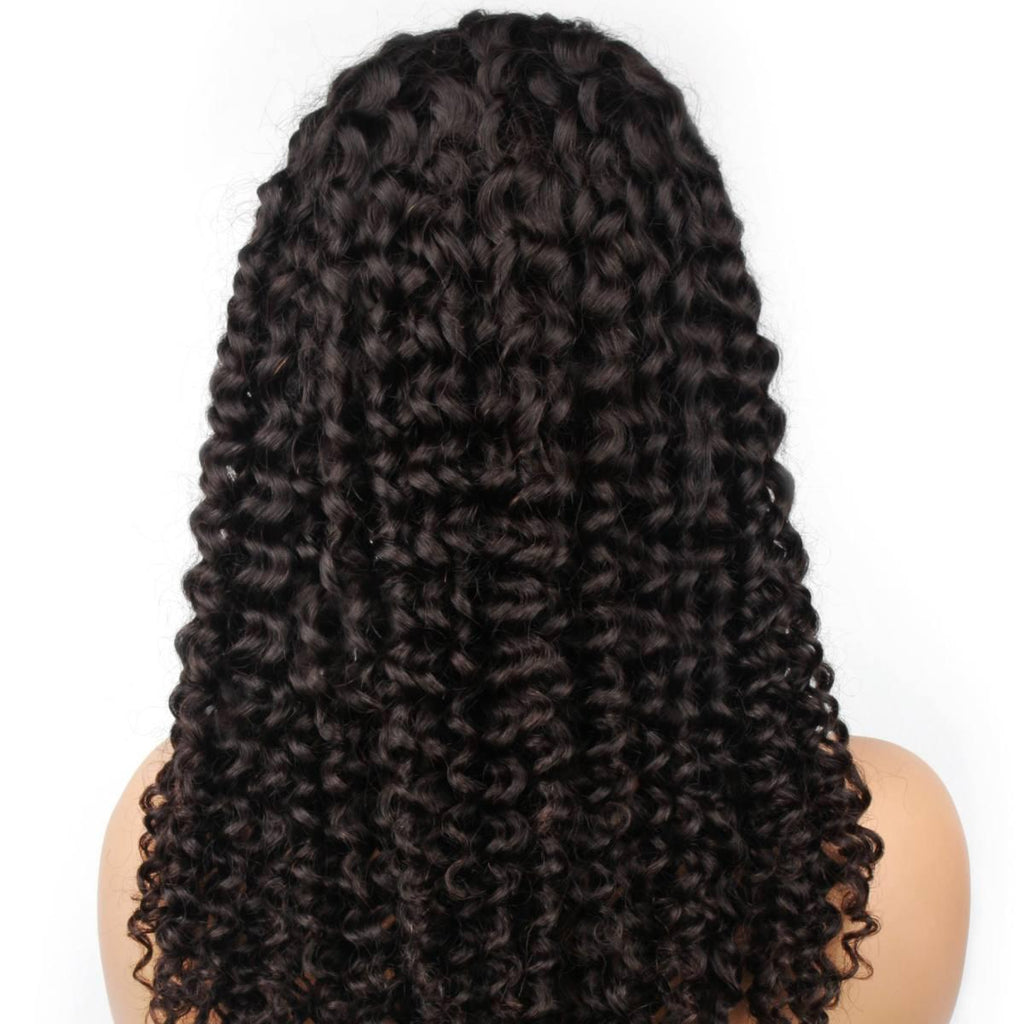 Kinky Curly V Part 100% Human Hair Wig - Private Label
