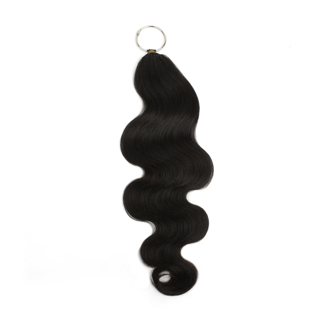 20" Body Wave Feather Crochet Human Hair - Private Label