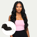 20" Body Wave Feather Crochet Human Hair - Private Label