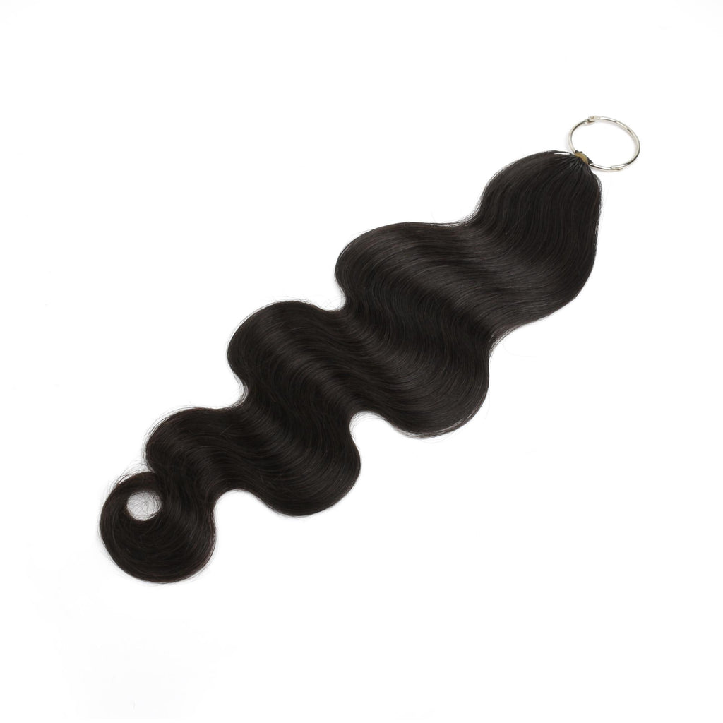 20" Body Wave Feather Crochet Human Hair - Private Label