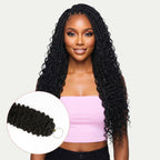 20" Burmese Curly Feather Crochet Human Hair - Private Label