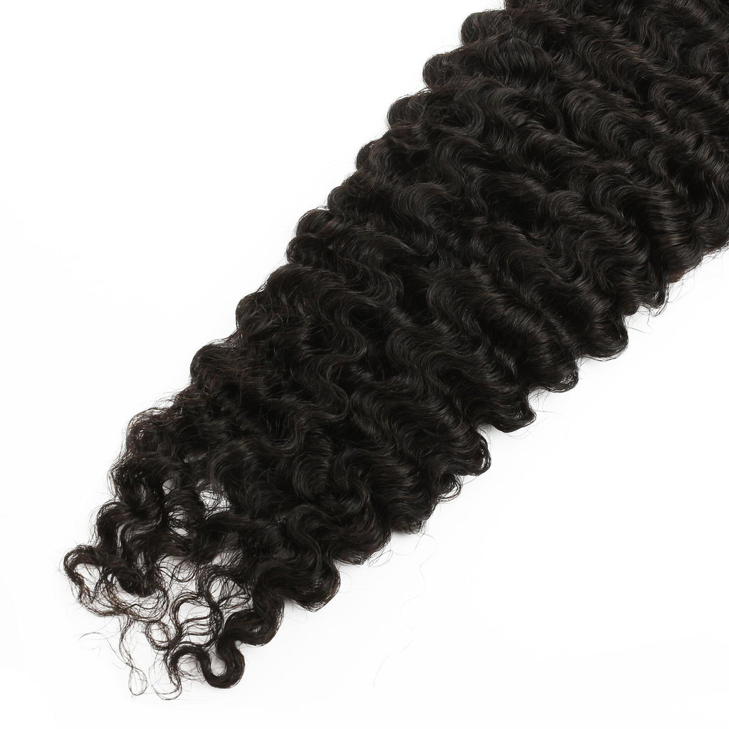 20" Burmese Curly Feather Crochet Human Hair - Private Label