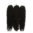 20" Burmese Curly Feather Crochet Human Hair - Private Label