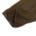 20" Chocolate Brown Invisible Clip - ins (180g) - Private Label