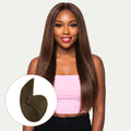 20" Chocolate Brown Invisible Clip - ins (180g) - Private Label
