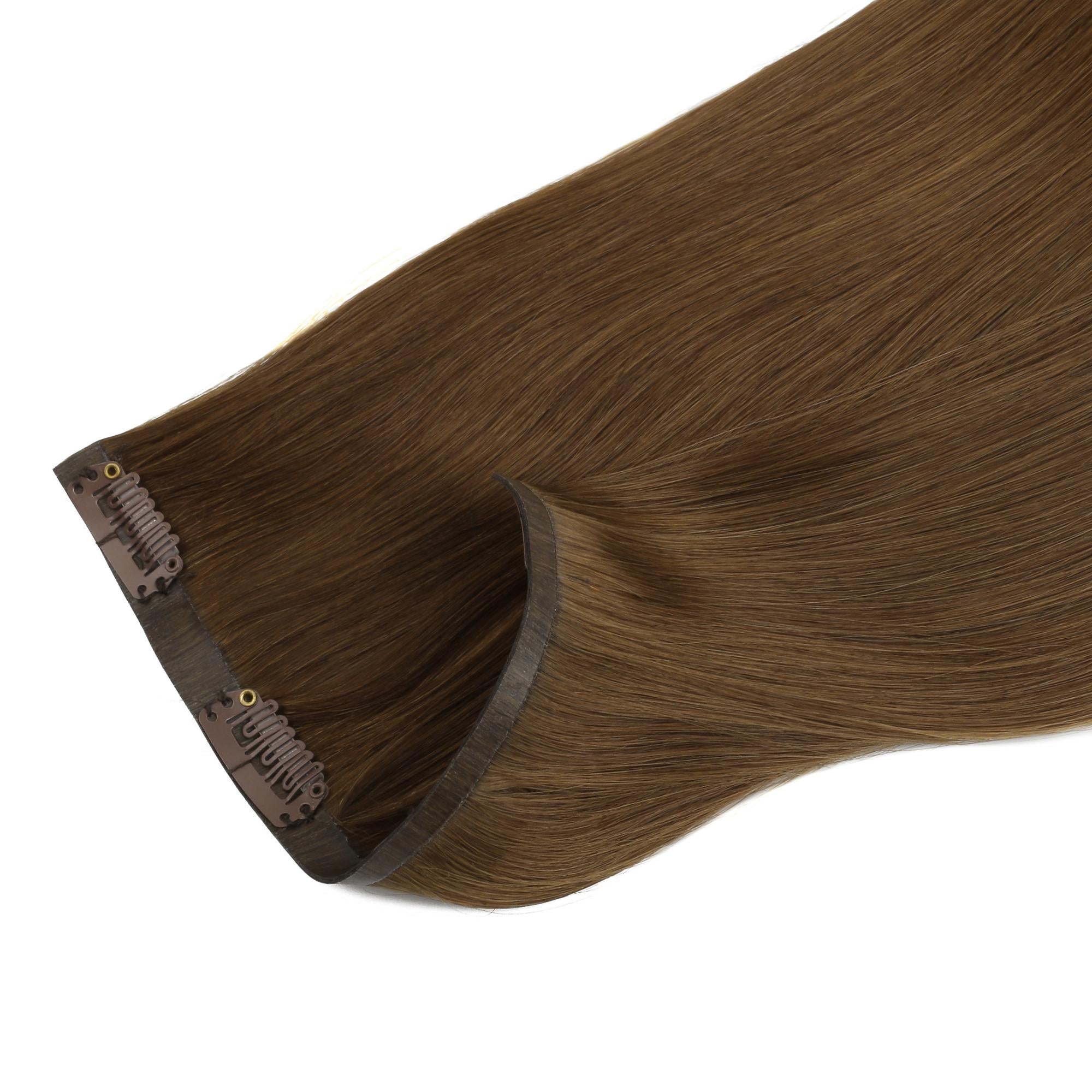 20" Chocolate Brown Seamless Clip - ins (180g) - Private Label