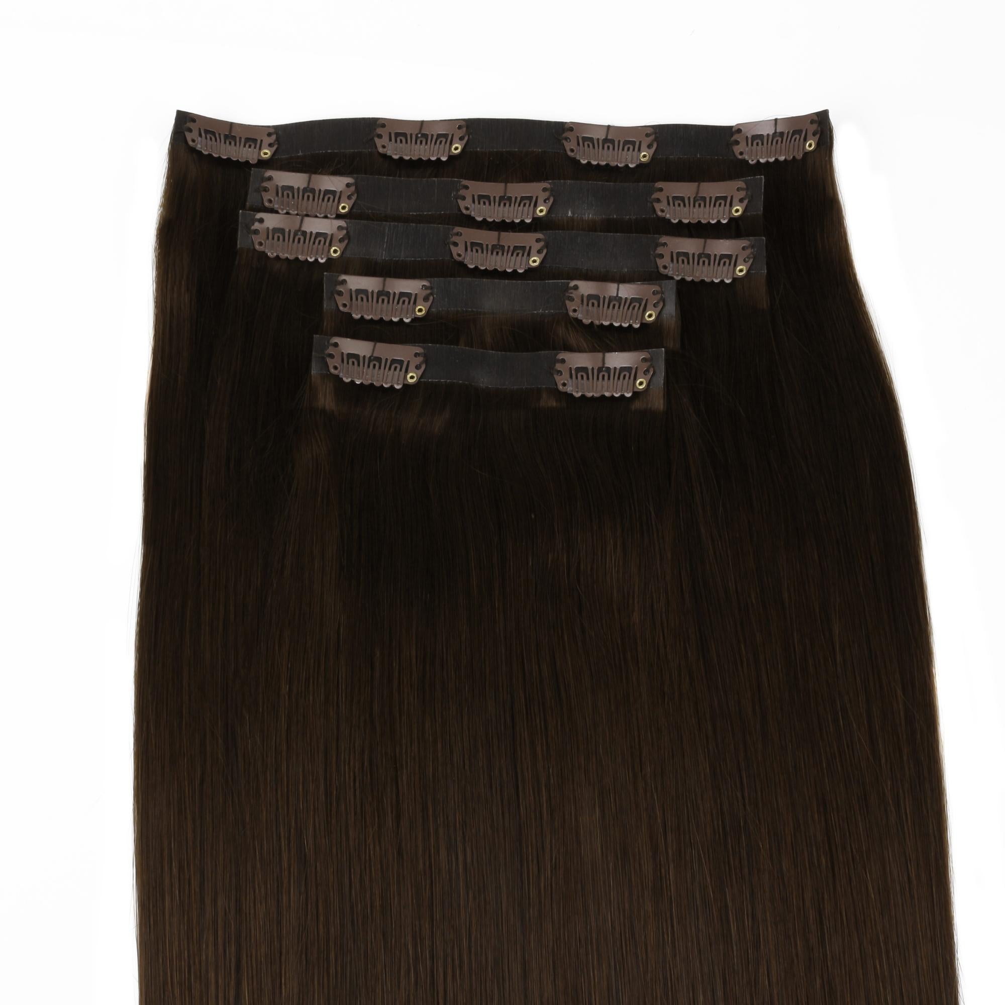 20" Dark Brown Invisible Clip - ins (180g) - Private Label