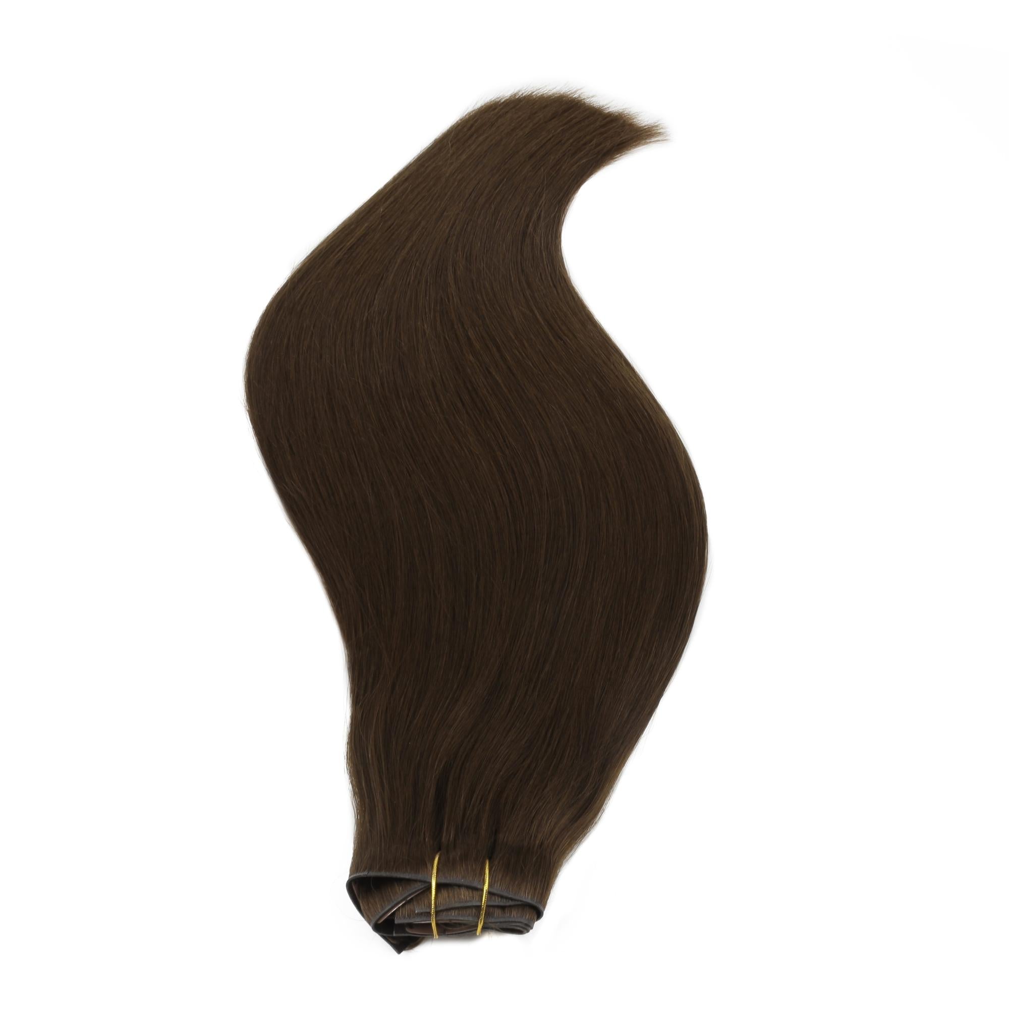 20" Dark Brown Invisible Clip - ins (180g) - Private Label