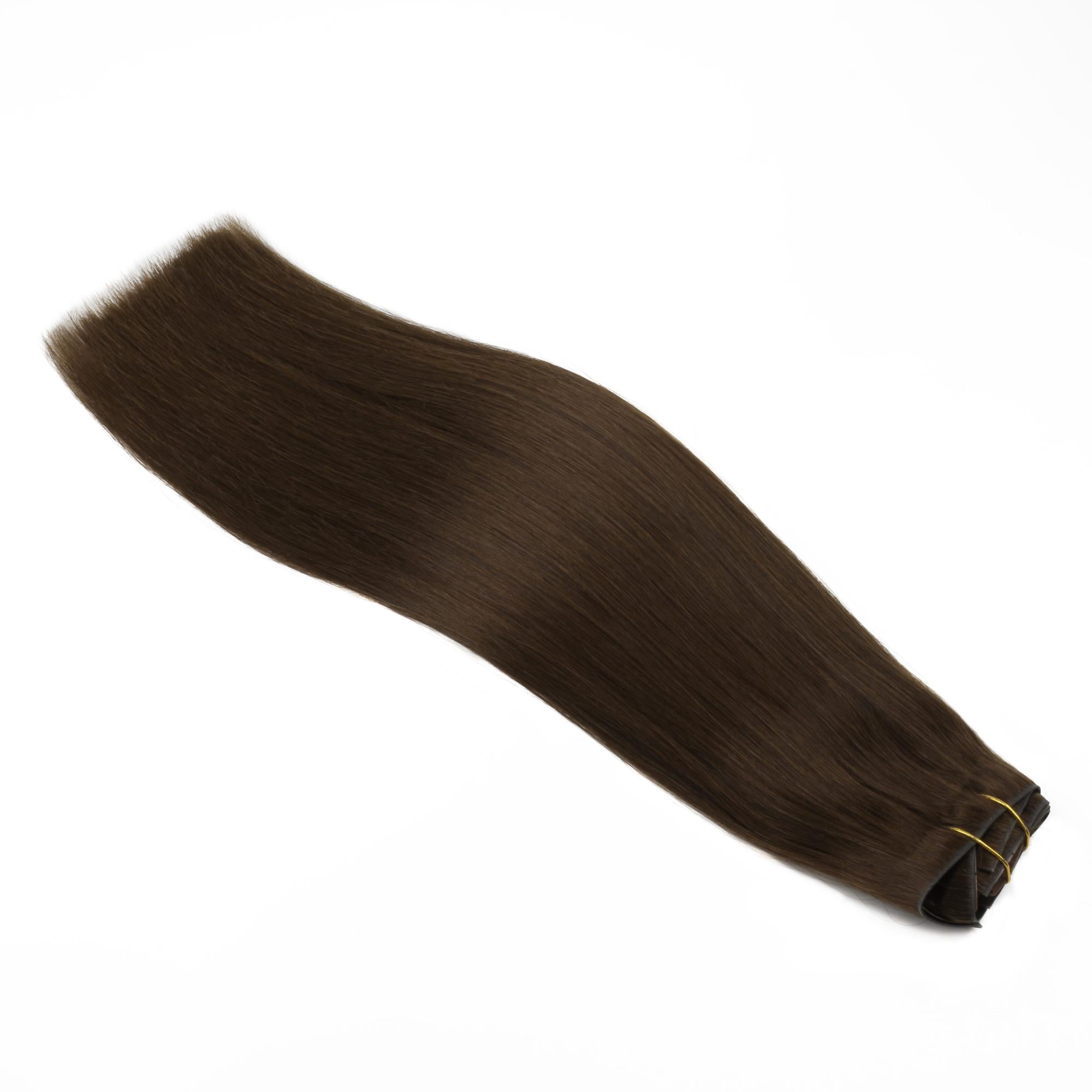 20" Dark Brown Invisible Clip - ins (180g) - Private Label
