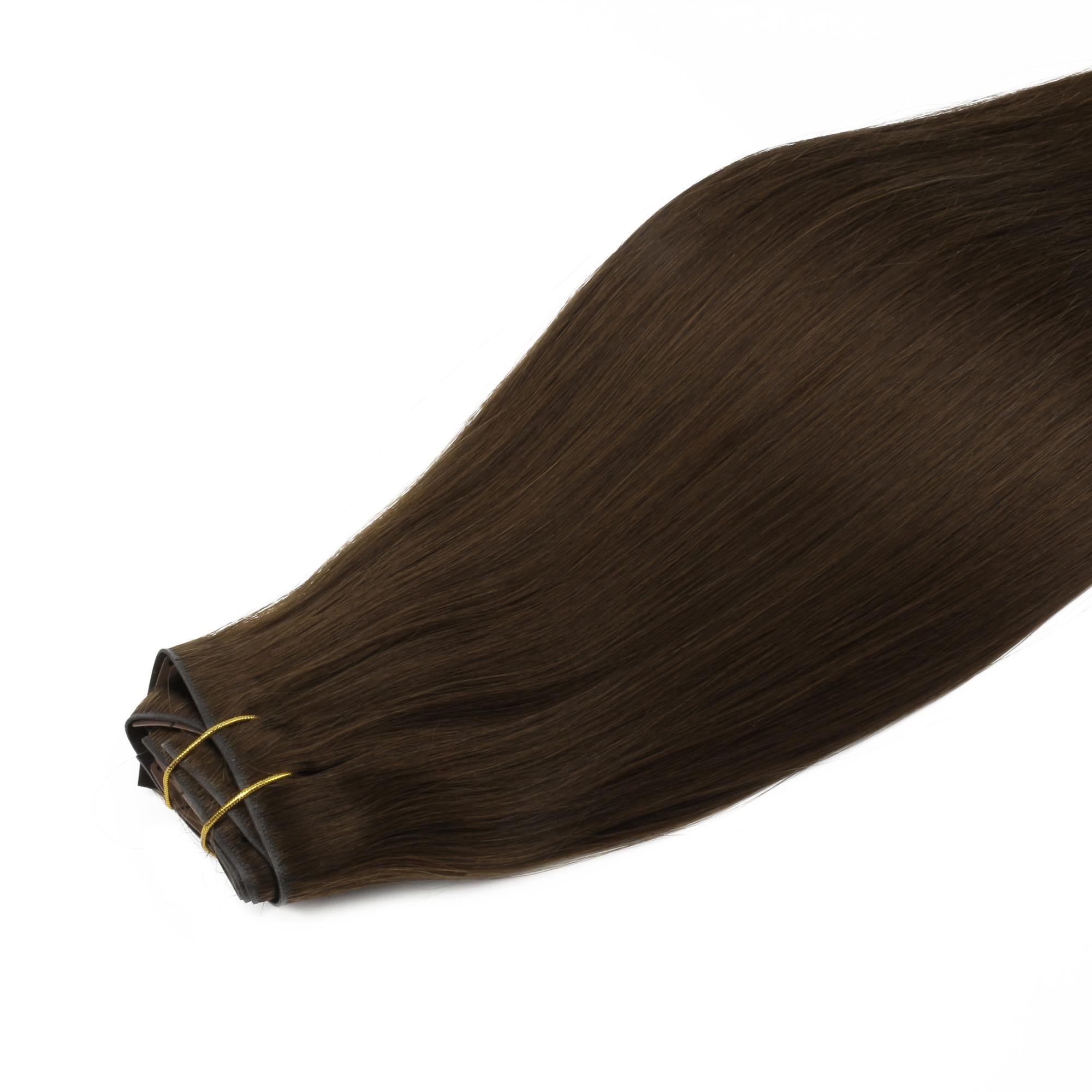 20" Dark Brown Invisible Clip - ins (180g) - Private Label