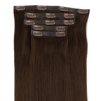 20" Dark Brown Seamless Clip - ins (180g) - Private Label