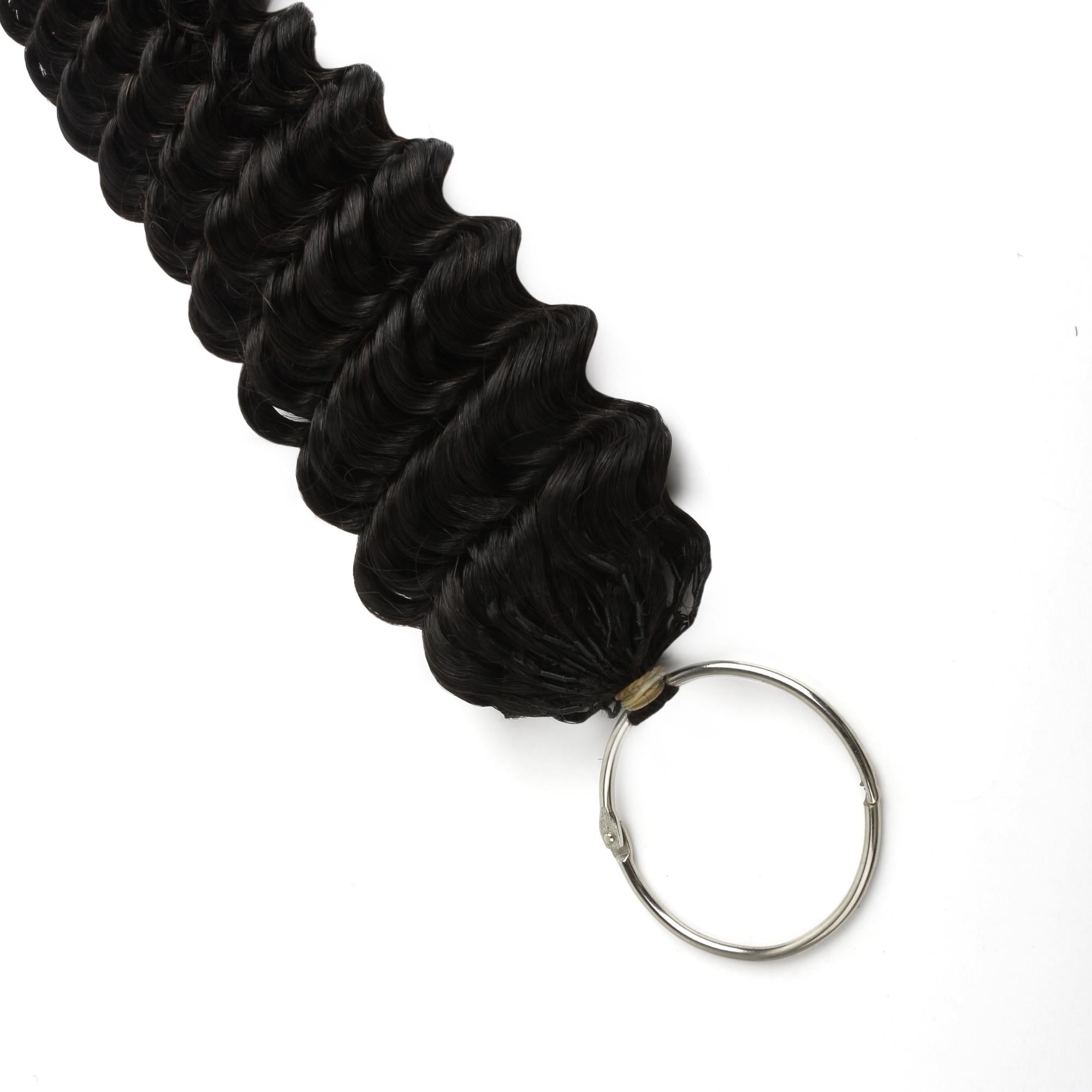 20" Deep Wave Feather Crochet Human Hair - Private Label