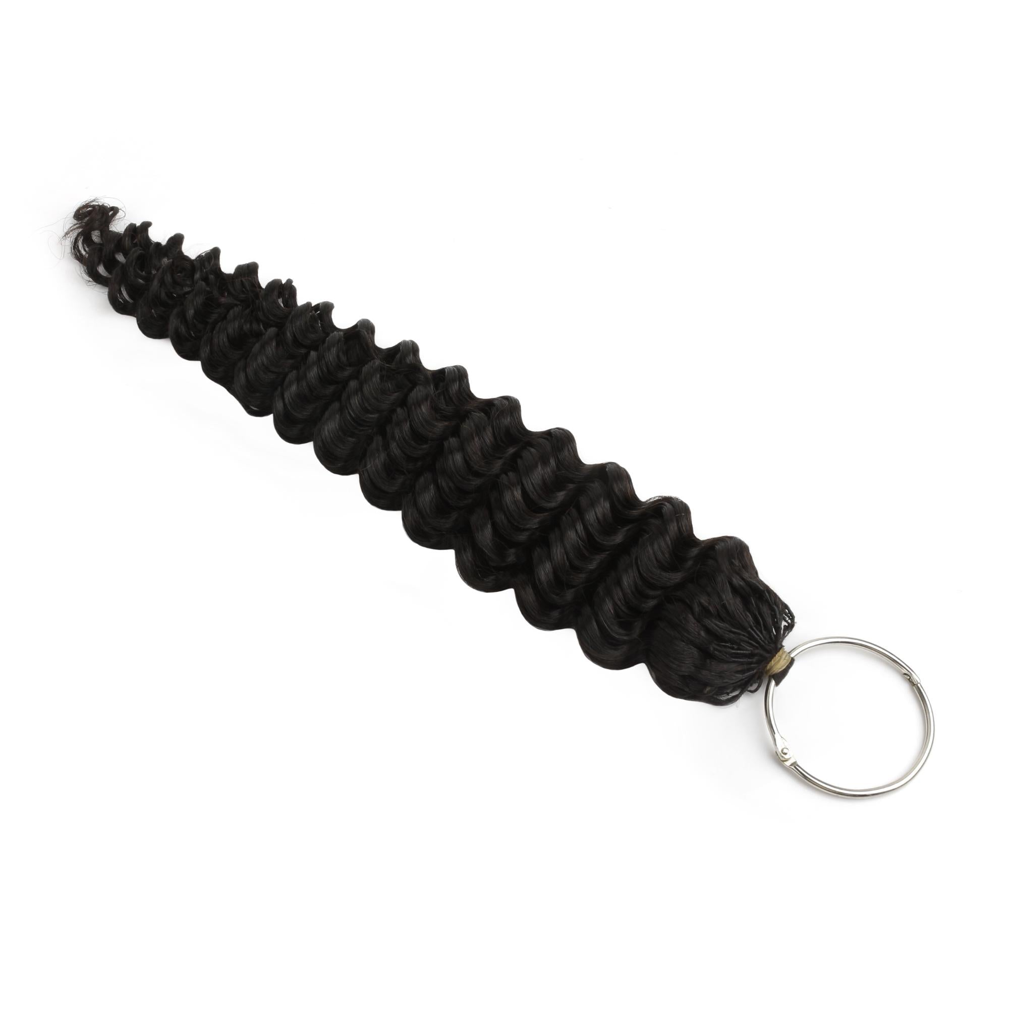 20" Deep Wave Feather Crochet Human Hair - Private Label