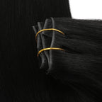 20" Jet Black Invisible Clip - ins (180g) - Private Label
