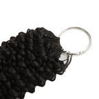 20" Kinky Curly Feather Crochet Human Hair - Private Label