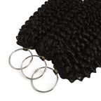 20" Kinky Curly Feather Crochet Human Hair - Private Label