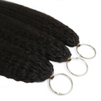 20" Kinky Straight Feather Crochet Human Hair - Private Label