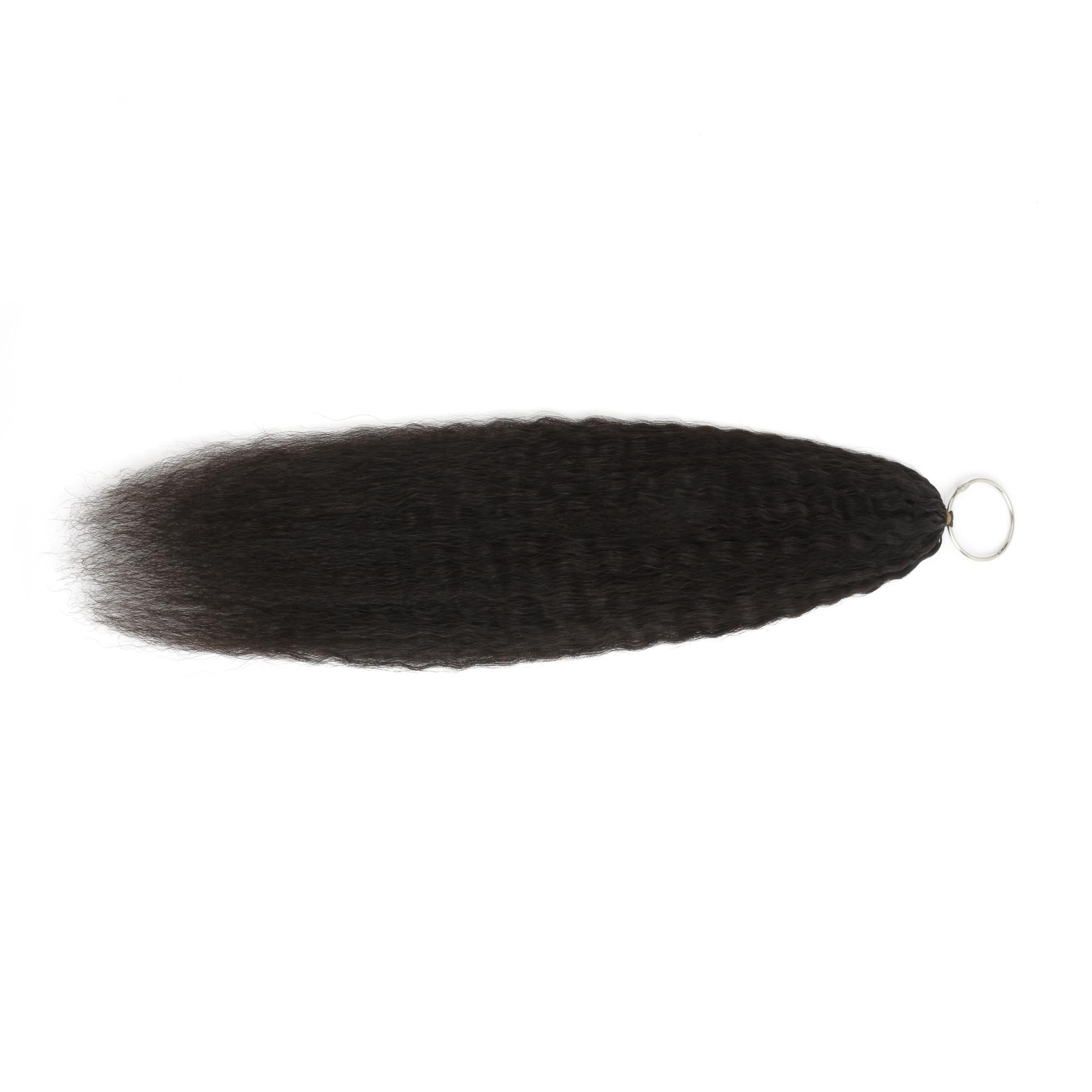 20" Kinky Straight Feather Crochet Human Hair - Private Label