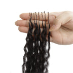 20" Kinky Straight Feather Crochet Human Hair - Private Label