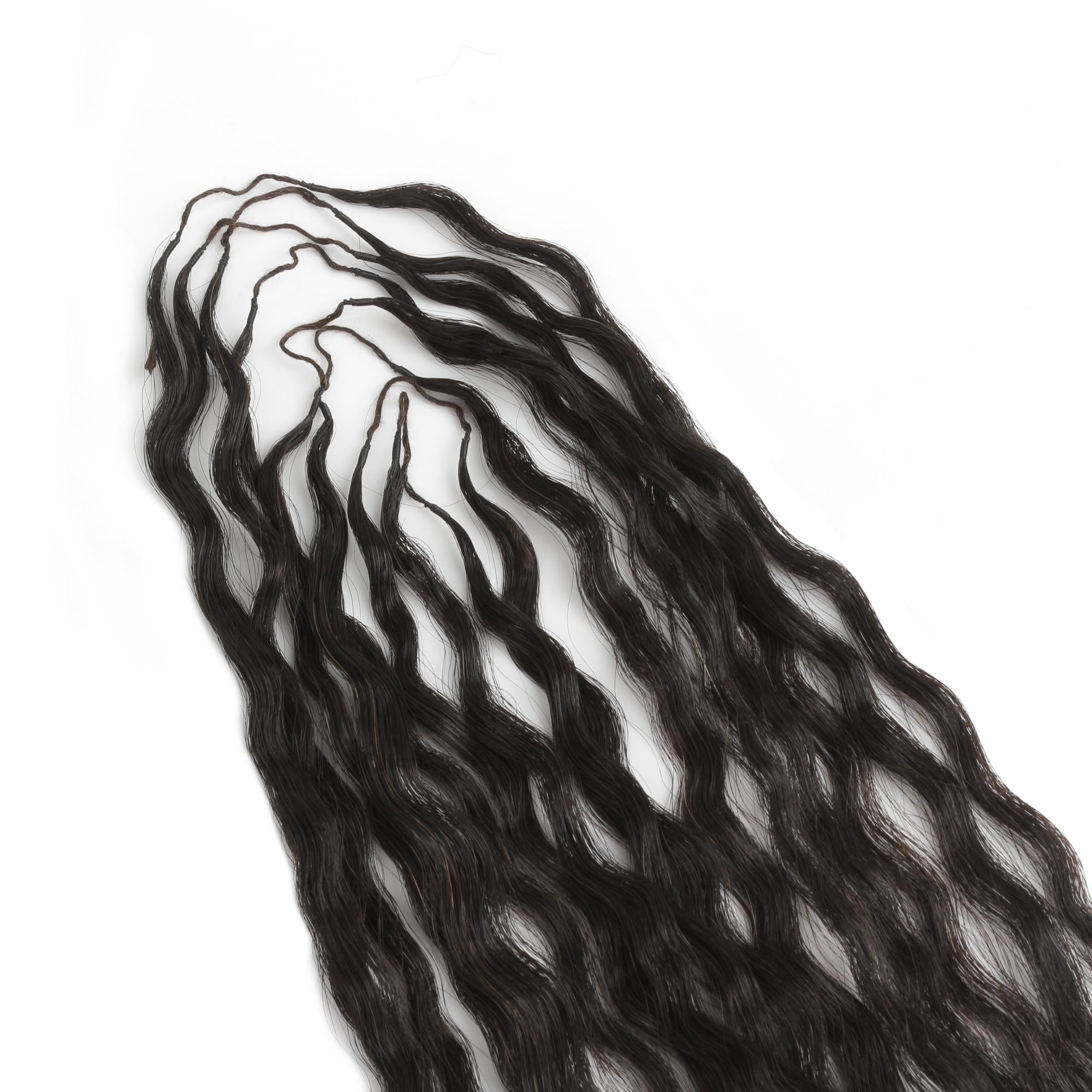20" Kinky Straight Feather Crochet Human Hair - Private Label
