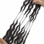 20" Kinky Straight Feather Crochet Human Hair - Private Label