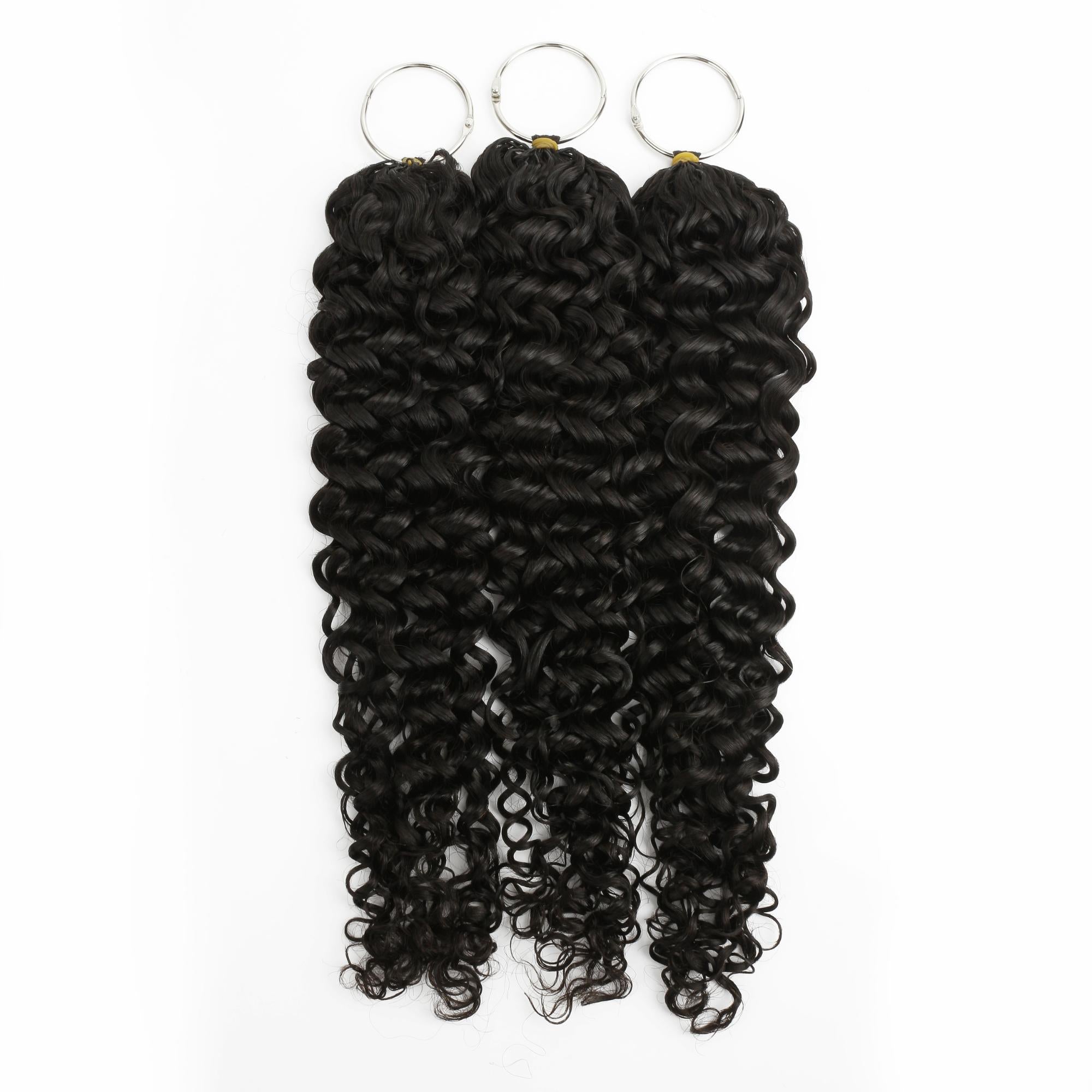 20" Ocean Wave Feather Crochet Human Hair - Private Label