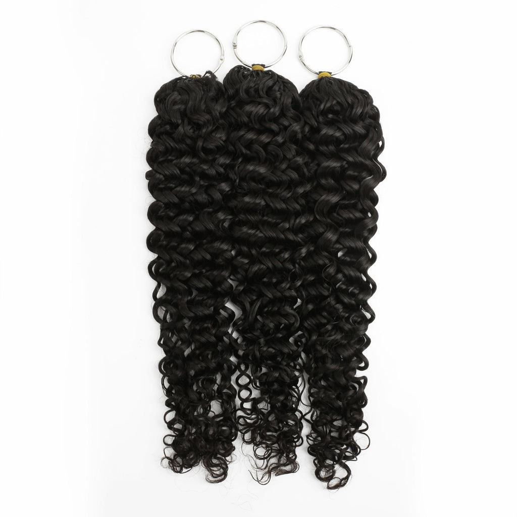 20" Ocean Wave Feather Crochet Human Hair - Private Label