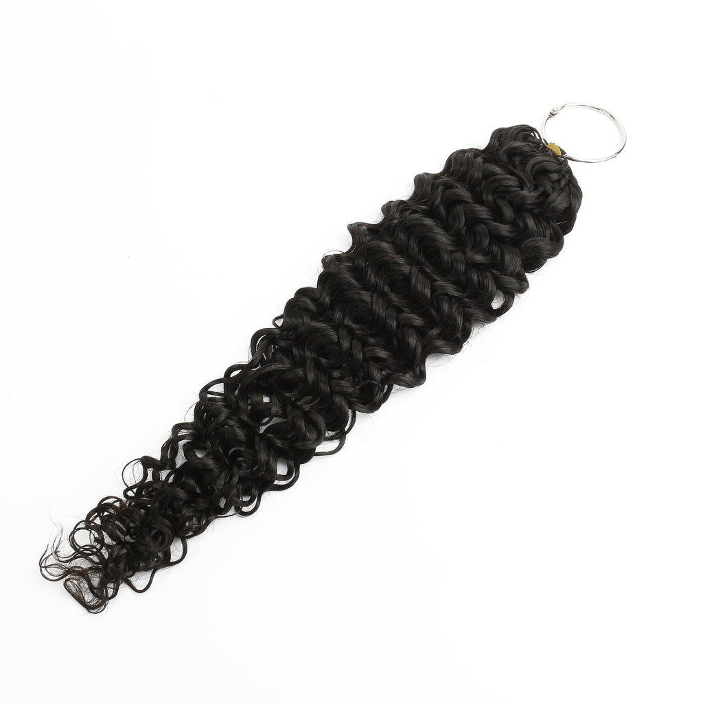 20" Ocean Wave Feather Crochet Human Hair - Private Label