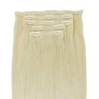 20" Platinum Blonde Invisible Clip - ins (180g) - Private Label