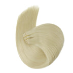 20" Platinum Blonde Invisible Clip - ins (180g) - Private Label