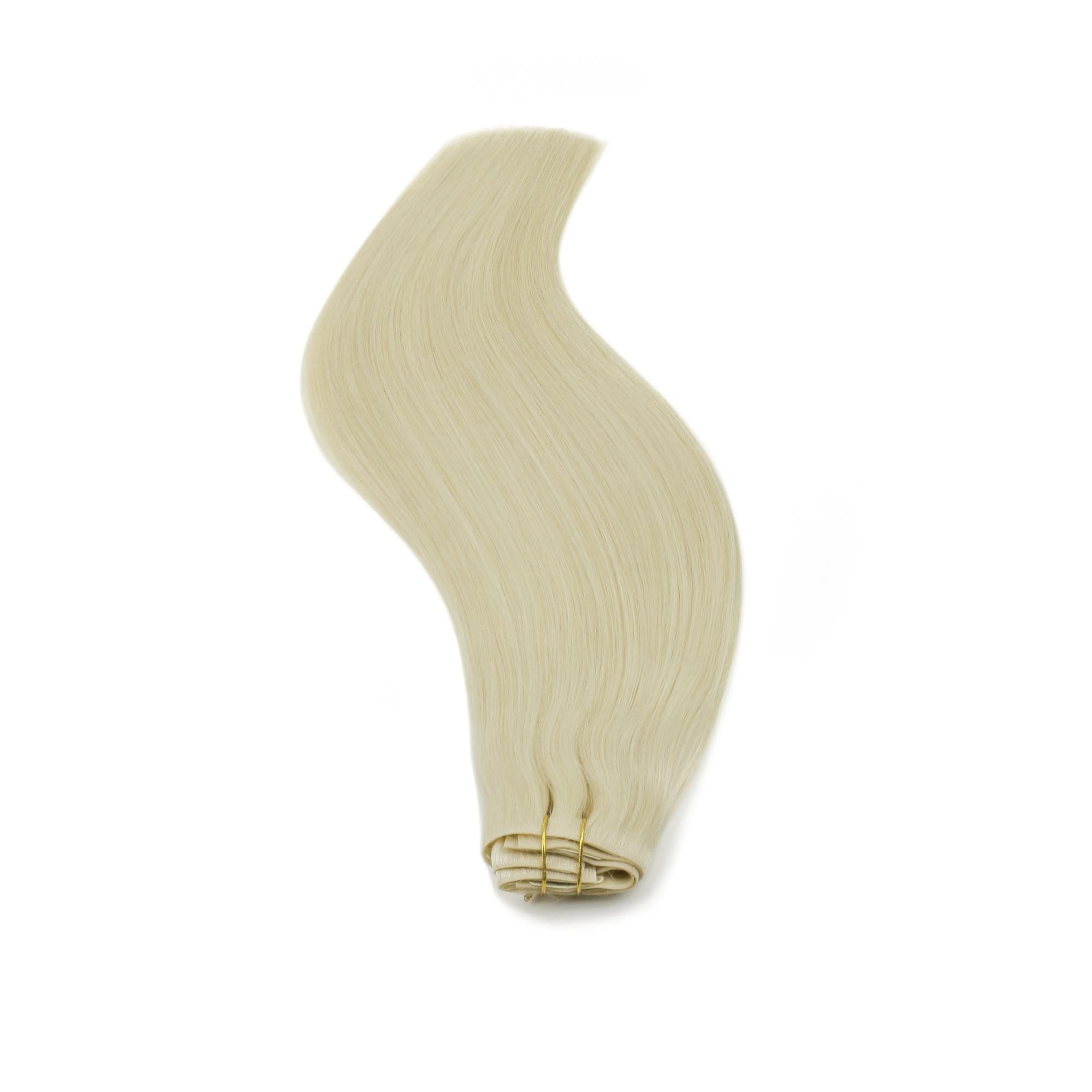 20" Platinum Blonde Invisible Clip - ins (180g) - Private Label