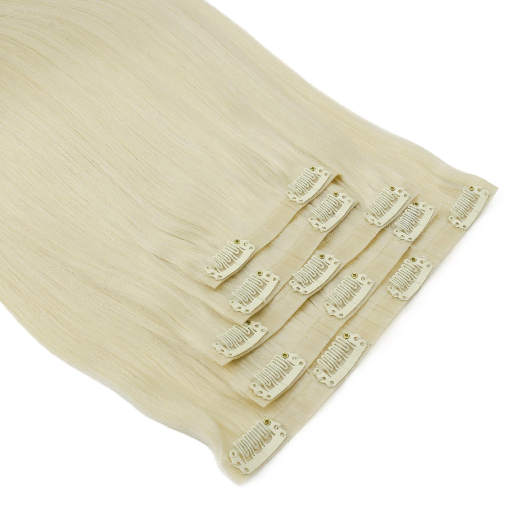 20" Platinum Blonde Invisible Clip - ins (180g) - Private Label