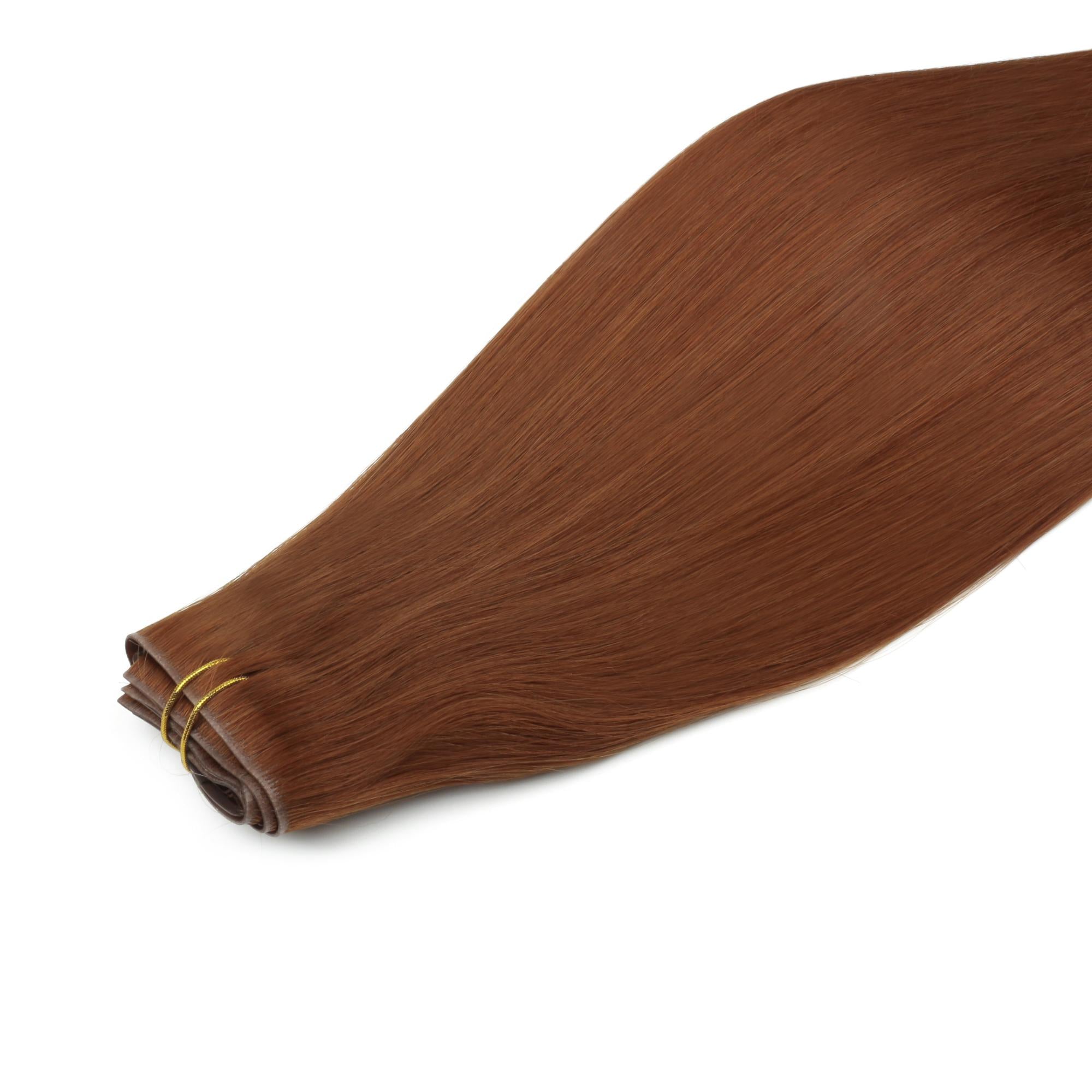20" Rich Copper Auburn Invisible Clip - ins (180g) - Private Label