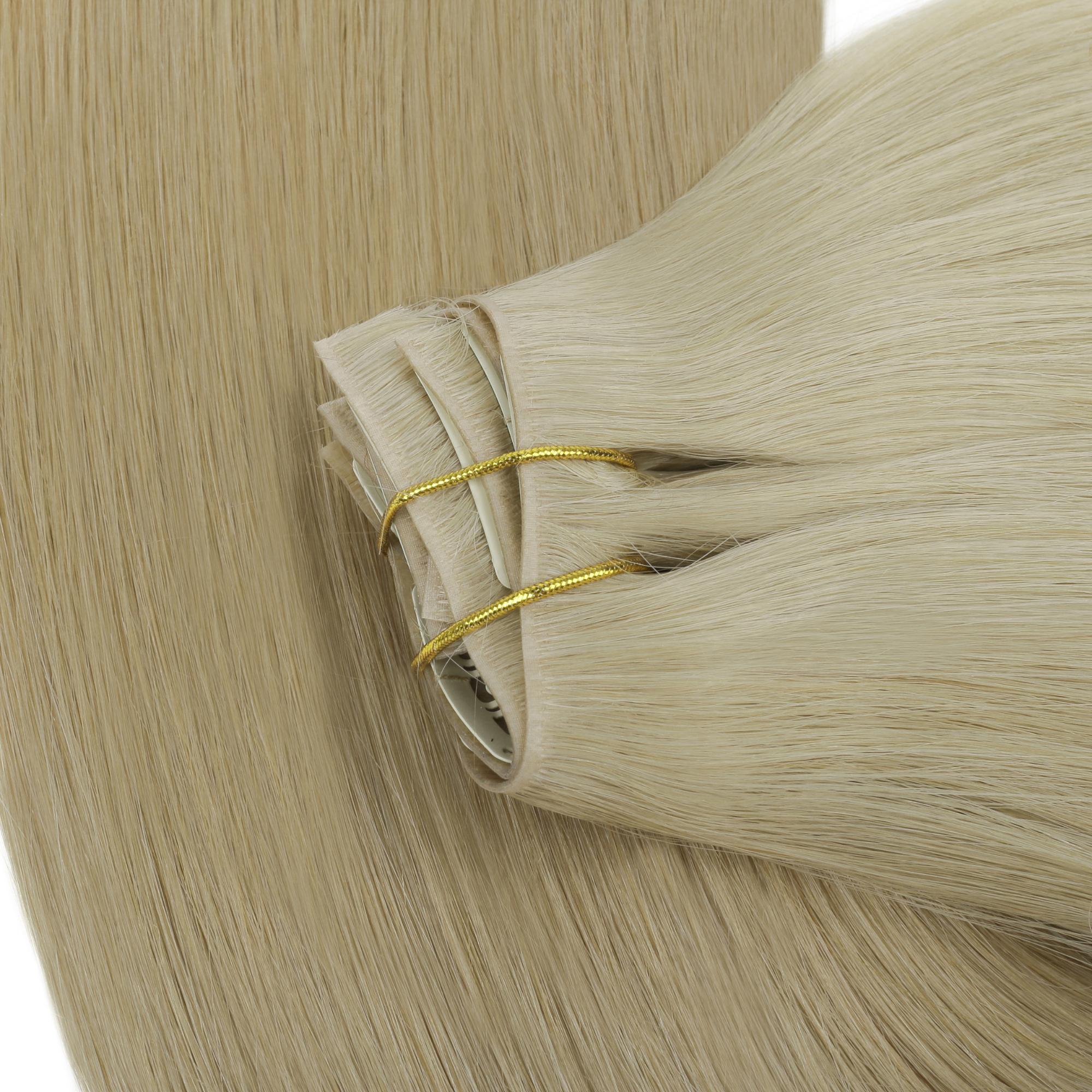 20" Warm Honey Blonde Invisible Clip - ins (180g) - Private Label
