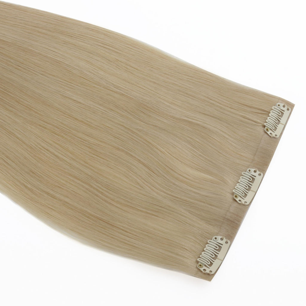 20" Warm Honey Blonde Seamless Clip - ins (180g) - Private Label